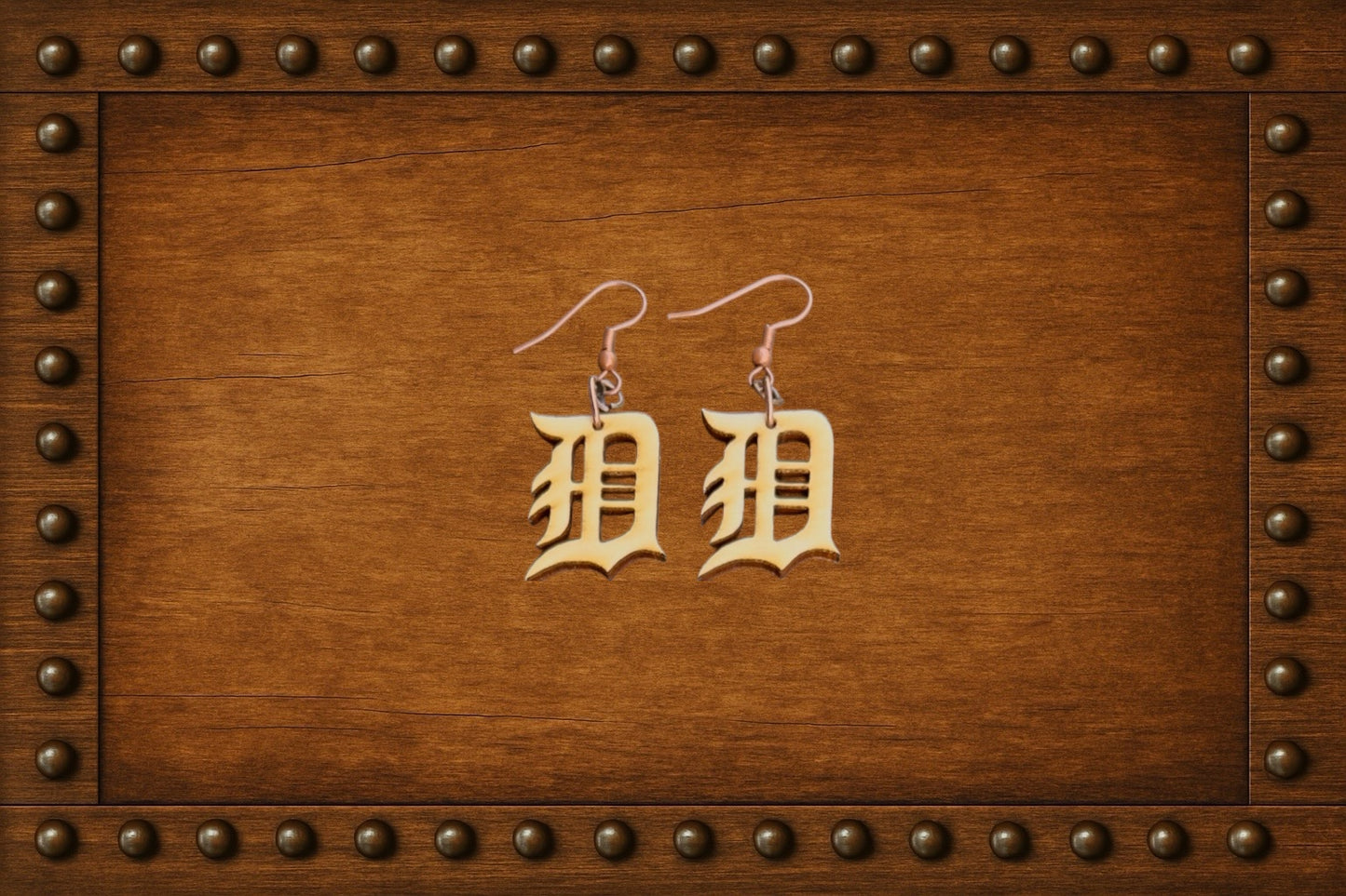 Old English D Wood Detroit Style