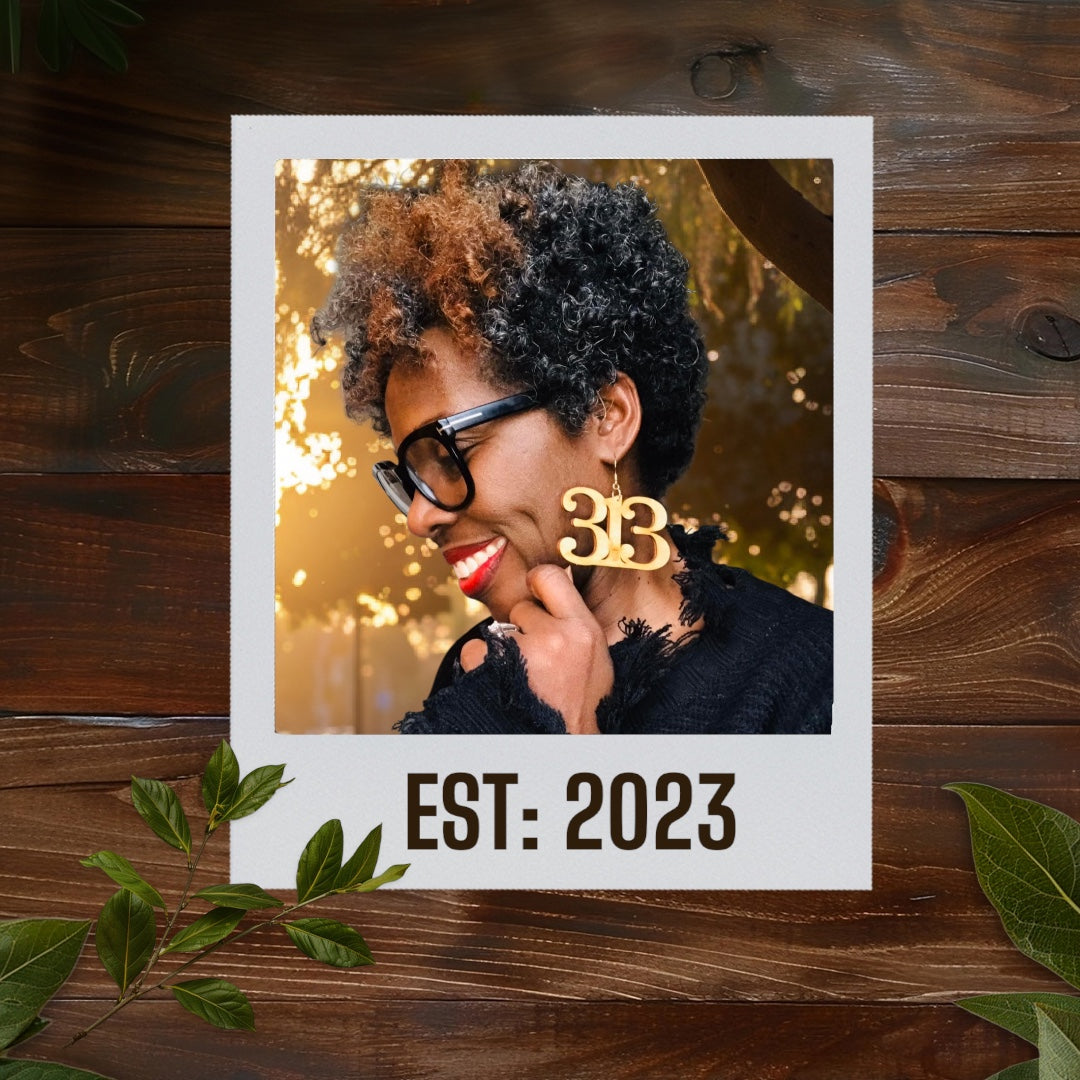 Classic 313 D Wood Earrings