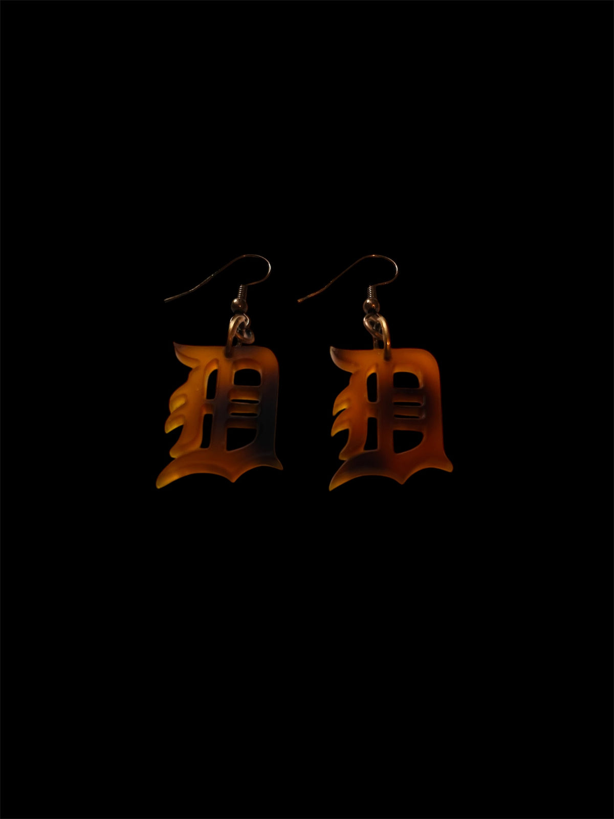 Tortoise Classic D Earrings