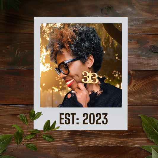 Classic 313 D Wood Earrings